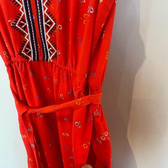 Boho style GAP midi dress. SZ M - Picture 4 of 5